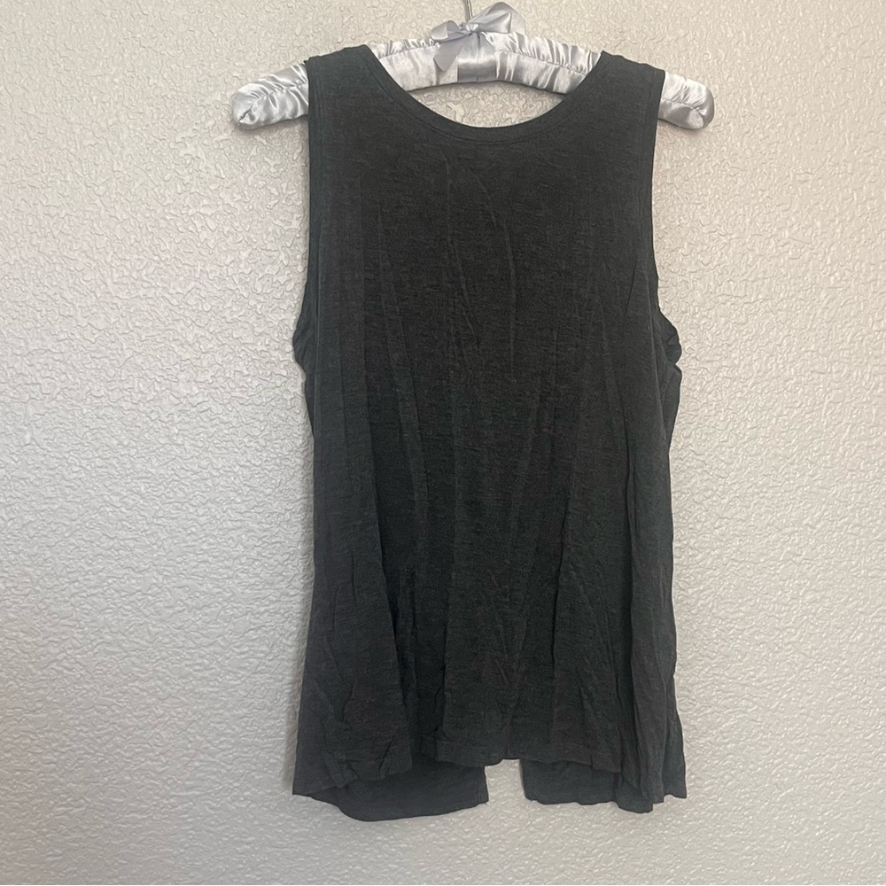 Halogen Heathered grey Tank buttery soft size small